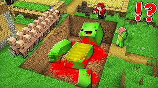 Who Buried TURTLE MIKEY ALIVE ? Police Maizen - in Minecraft (Maizen)