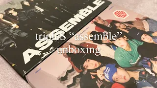 tripleS “assemble” unboxing *both versions*