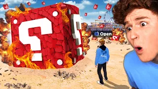 Opening UNLUCKY BLOCKS In GTA 5.. (Mods)