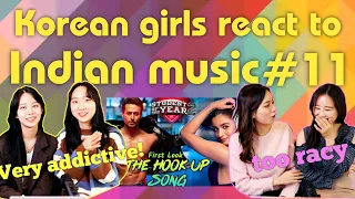 Korean girls react to Indian music #11: Hook Up Song - Tiger Shroff & Alia [인도 음악 리액션