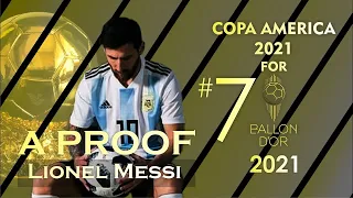 Lionel Messi is the Only One who Deserves the Ballon de Or 2021