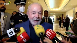 Lula diz que EUA devem parar de 'incentivar a guerra' na Ucrânia | AFP