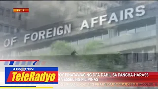 Chinese envoy pinatawag ng DFA dahil sa pangha-harass sa vessel ng Pilipinas | Headline Pilipinas