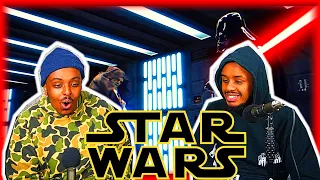 NON Star Wars fans react to Star Wars SC 38 Reimagined "Obi-Wan vs Darth Vader"