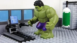 Lego Hulk Gym Fail