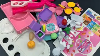 13 minutes Satisfying with Unboxing Hello Kitty Food Shop | ASMR (no music)