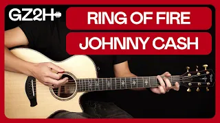 Ring Of Fire Guitar Tutorial Johnny Cash |Easy Chords + Strumming|