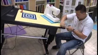 Dave's Ultimate Quilting Video Part 5: Work Stations