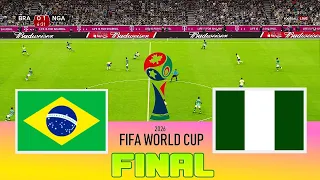 BRAZIL vs NIGERIA - Final FIFA World Cup 2026 | Full Match All Goals | Football Match