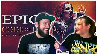 STUNNING! | EPICA - Code of Life (Live At The AFAS Live) | FIRST TIME REACTION #epica #reaction