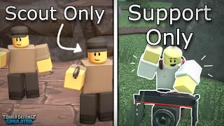 Doing your DARES in Roblox Tower Defense Simulator
