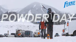 POWDER DAY WITH ARMADA ARV 116 AT FERNIE ALPINE!