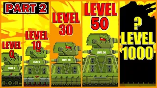 VK-44 Level Up Part 2 - Cartoons about tanks