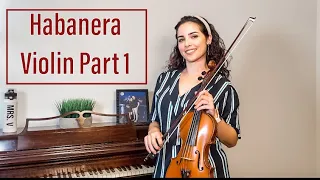 Habanera from Carmen Suite #2 - Violin 1