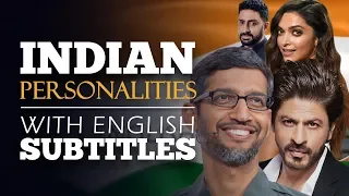 ENGLISH SPEECH | SUNDAR PICHAI & SRK: Indian Personalities Talks at Google (English Subtitles)