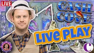 Fishing for Big Jackpots 🐟 Live Cash Cove Slot Play from Las Vegas