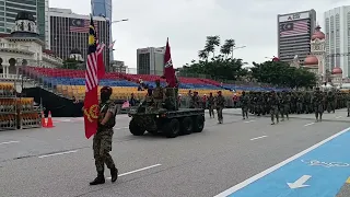 🔴 Raptai Di Dataran Merdeka - Kontinjen 10 Briged Para #10brigedpara  #brassband #bagpipes