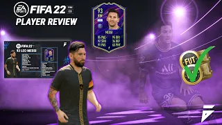 BEST PLAYER IN #FIFA22? - 93 RATED MESSI PLAYER REVIEW!