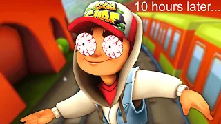 I played Subway Surfers for 10 hours straight
