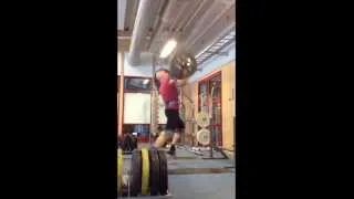 Jerk 120kg every 60s x 8 sets