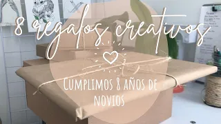 Cumplimos 8 años de novios y le hice 8 regalos bonitos ♥️ | Fatimart