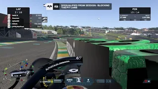 when you forget that pit assist is disabled