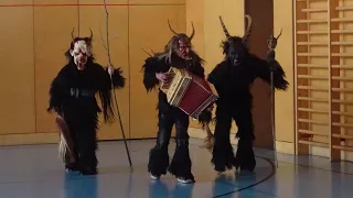 Krampusshow 2019 NMS Saalfelden Bahnhof