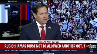 FULL INTERVIEW: Senator Marco Rubio visits Israel, says threat from Hezbollah can't be ignored