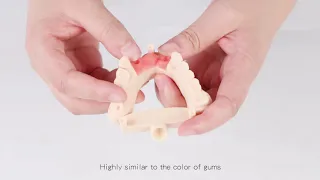 Resione F80-Gum Color Elastic 3D Printer Resin For Dental