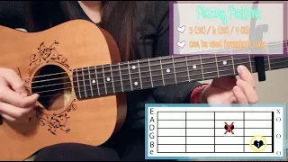 Real Friends Guitar Lesson Tutorial EASY - Camila Cabello [Chords|Strumming|Picking|Full Cover]