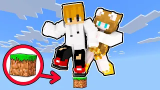 Minecraft But We’re on ONE TINY BLOCK! (Tagalog)