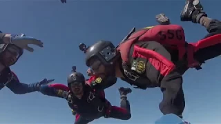 First Person View of Skydiving by SSG | Pakistan Day Parade | 23 March 2018 l Full HD