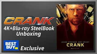 Crank Best Buy Exclusive 4K+2D Blu-ray SteelBook Unboxing