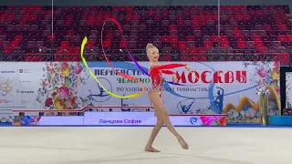 Sofia Lantsova Ribbon Junior Moscow Championship 2023