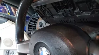 How to remove gauge cluster from a BMW E85 Z4