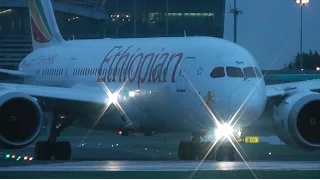 1 HOUR plane spotting at Dublin Airport (Inc. Ethiopian 787 + Etihad 777)