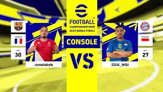 eFootball Championship Open 2023 World Finals | Usmakabyle vs Zeus_Widi