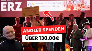 Angler spenden über 130.000€ für krebskranke Kinder - Angler mit Herz Gala 2023