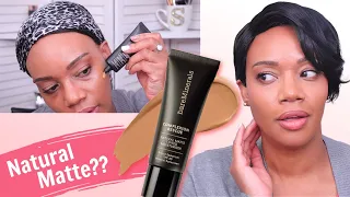 THIS TINTED MOISTURIZER WAS MADE FOR OILY SKIN?? Bare Minerals Natural Matte Tinted Moisturizer...