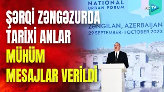 Şərqi Zəngəzurda mühüm tədbir: Prezident xalqa müjdəni verdi - CANLI