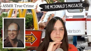 True Crime ASMR: James Huberty and the McDonald's Massacre (clicky whisper, no mic brushing)