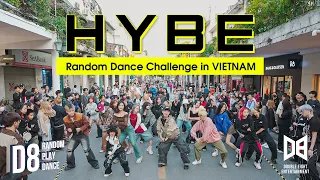 [KPOP IN PUBLIC] HYBE RANDOM DANCE CHALLENGE IN VIETNAM | PHỐ ĐI BỘ HÀ NỘI | D8 CREW X I.L.C
