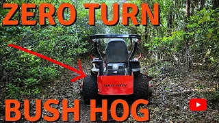 Clearing Trails with a Zero Turn Lawn Mower - Bad Boy Mowers Maverick