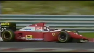 "Watch for the green": Fast starter Jean Alesi moves from 4th to 1st  | 1993 Portuguese GP