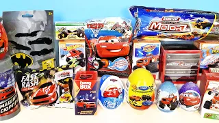 МАШИНКИ Mix! ТАЧКИ, Hot Wheels, ВСПЫШ, Welly СЮРПРИЗЫ игрушки Sweet Box, Kinder Surprise unboxing