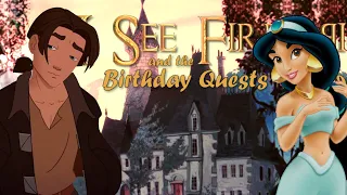 Jim and Jasmine's Voice Actors Play ❝I See Fire and the Birthday Quests❞
