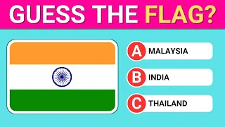 Guess the famous country by their flags |   Country Flags quiz