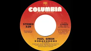 1973 HITS ARCHIVE: Kodachrome - Paul Simon (a #1 record--stereo 45)