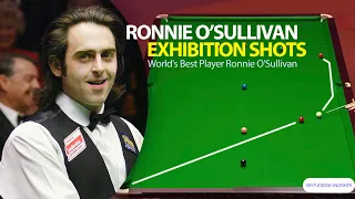 Ronnie O'Sullivan All Crazy Snooker Exhibition Shots - Part 1