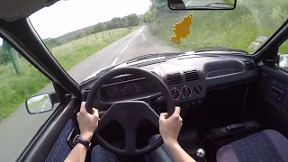 Peugeot 205 1.7d (1997) - POV Drive